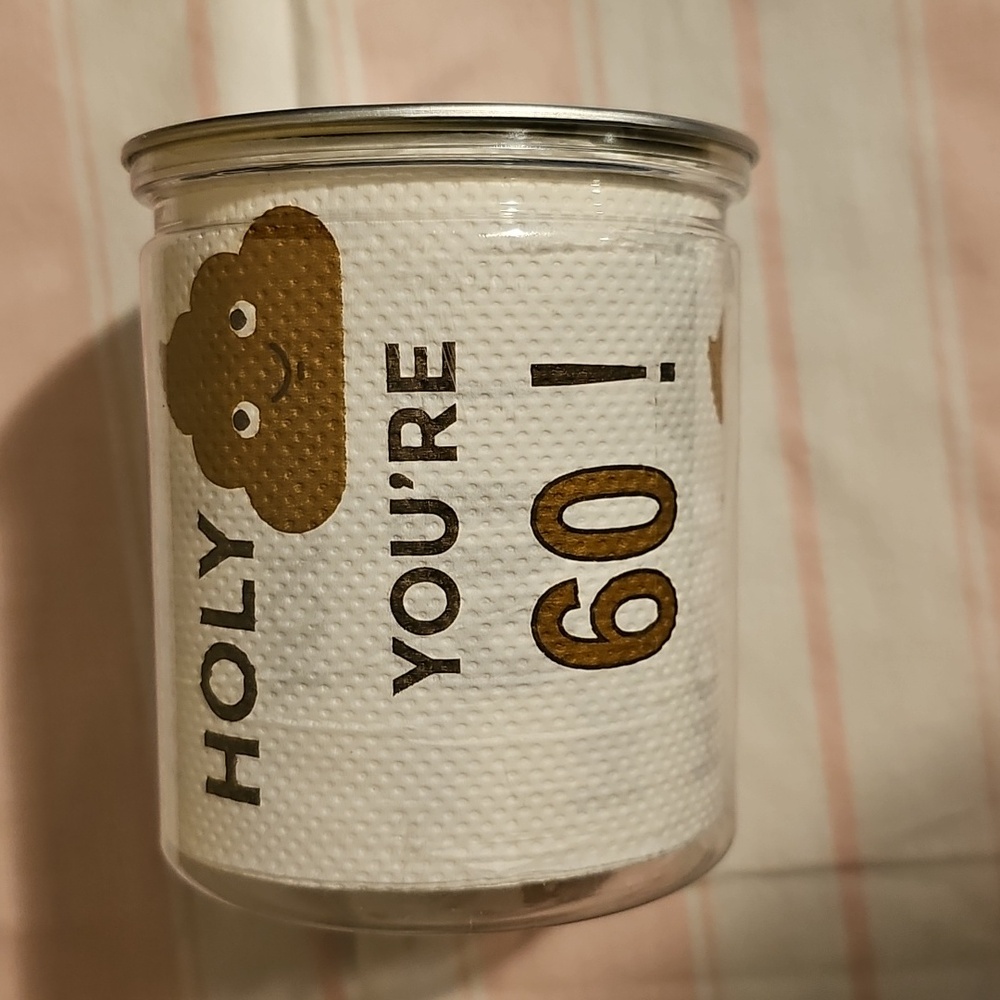 Funny 60th Birthday Toilet Paper Roll